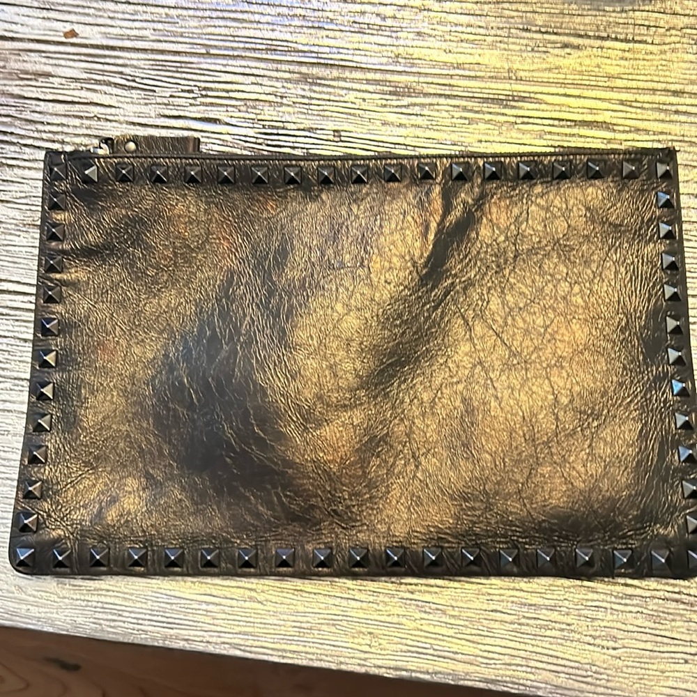 Valentino black clutch